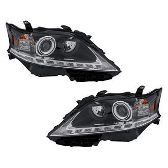 TYC® - Driver and Passenger Side Replacement Headlight Set (CAPA Certified)