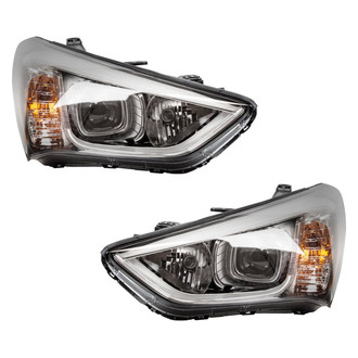 TYC® - Driver and Passenger Side Replacement Headlight Set (Standard Line)