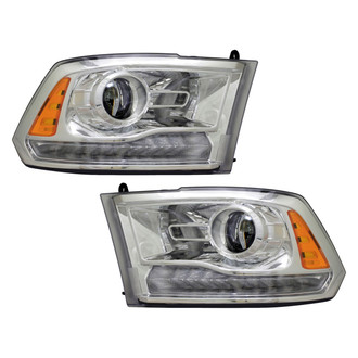 TYC® - Driver and Passenger Side Replacement Headlight Set (CAPA Certified)
