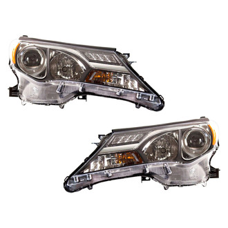 TYC® - Driver and Passenger Side Replacement Headlight Set (CAPA Certified)