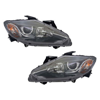 TYC® - Driver and Passenger Side Replacement Headlight Set (Standard Line)