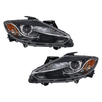 TYC® - Driver and Passenger Side Replacement Headlight Set (Standard Line)