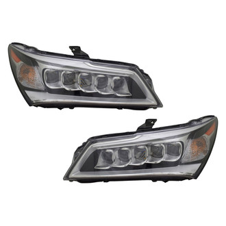 TYC® - Driver and Passenger Side Replacement Headlight Set (CAPA Certified)