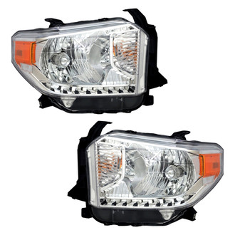 TYC® - Driver and Passenger Side Replacement Headlight Set (CAPA Certified)