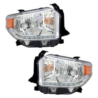 TYC® - Driver and Passenger Side Replacement Headlight Set (Standard Line)