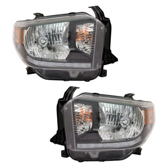 TYC® - Driver and Passenger Side Replacement Headlight Set (CAPA Certified)