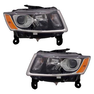TYC® - Driver and Passenger Side Replacement Headlight Set (Standard Line)