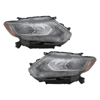TYC® - Driver and Passenger Side Replacement Headlight Set (Standard Line)
