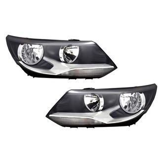 TYC® - Driver and Passenger Side Replacement Headlight Set (CAPA Certified)