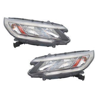 TYC® - Driver and Passenger Side Replacement Headlight Set (CAPA Certified)