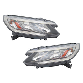 TYC® - Driver and Passenger Side Replacement Headlight Set (Standard Line)