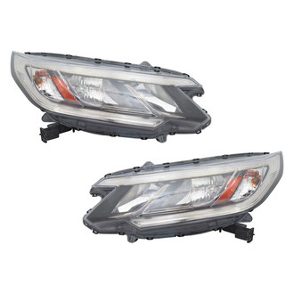 TYC® - Driver and Passenger Side Replacement Headlight Set (Standard Line)