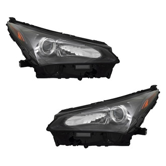 TYC® - Driver and Passenger Side Replacement Headlight Set (Standard Line)