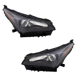 TYC® - Driver and Passenger Side Replacement Headlight Set (CAPA Certified)