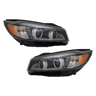 TYC® - Driver and Passenger Side Replacement Headlight Set (CAPA Certified)