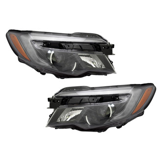 TYC® - Driver and Passenger Side Replacement Headlight Set (CAPA Certified)