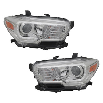 TYC® - Driver and Passenger Side Replacement Headlight Set (CAPA Certified)