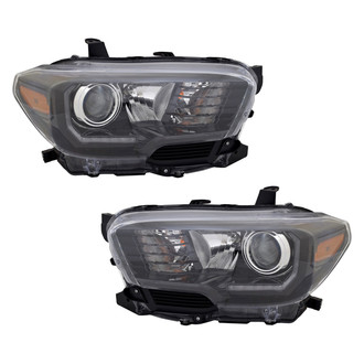 TYC® - Driver and Passenger Side Replacement Headlight Set (Standard Line)
