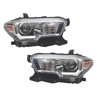 TYC® - Driver and Passenger Side Replacement Headlight Set (Standard Line)