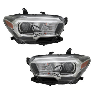 TYC® - Driver and Passenger Side Replacement Headlight Set (Standard Line)