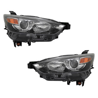 TYC® - Driver and Passenger Side Replacement Headlight Set (Standard Line)