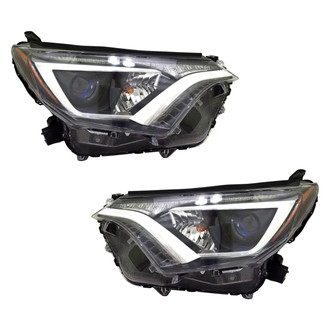 TYC® - Driver and Passenger Side Replacement Headlight Set (Standard Line)