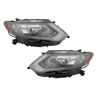 TYC® - Driver and Passenger Side Replacement Headlight Set (Standard Line)