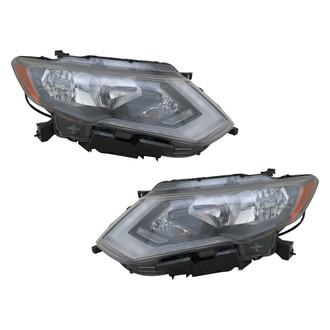 TYC® - Driver and Passenger Side Replacement Headlight Set (CAPA Certified)