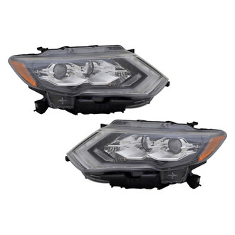 TYC® - Driver and Passenger Side Replacement Headlight Set (CAPA Certified)