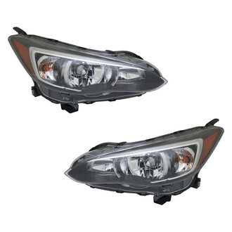 TYC® - Driver and Passenger Side Replacement Headlight Set (Standard Line)