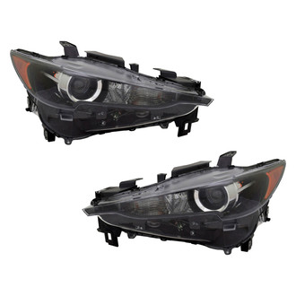 TYC® - Driver and Passenger Side Replacement Headlight Set (Standard Line)