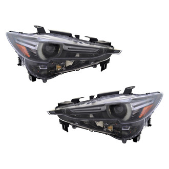 TYC® - Driver and Passenger Side Replacement Headlight Set (Standard Line)