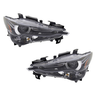 TYC® - Driver and Passenger Side Replacement Headlight Set (CAPA Certified)