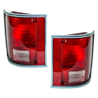 TYC® - Driver and Passenger Side Replacement Tail Lights (Standard Line)