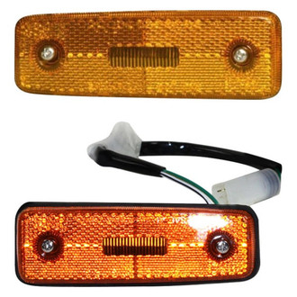 TYC® - Driver and Passenger Side Replacement Side Marker Light Set (Value Line)