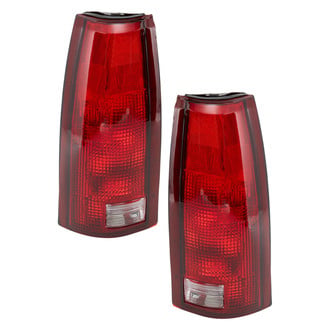 TYC® - Driver and Passenger Side Replacement Tail Light Lens and Housings (Standard Line)