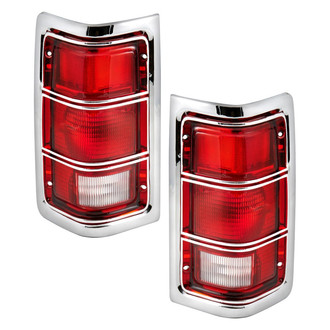 TYC® - Driver and Passenger Side Replacement Tail Lights (Standard Line)