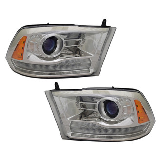 TYC® - Driver and Passenger Side Replacement Headlight Set (CAPA Certified)