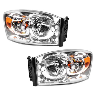 TYC® - Driver and Passenger Side Replacement Headlight Set (CAPA Certified)