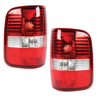 TYC® - Driver and Passenger Side Replacement Tail Light Lens and Housings (Standard Line)
