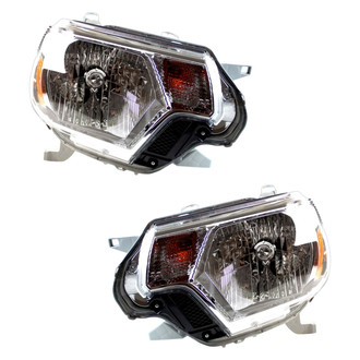 TYC® - Driver and Passenger Side Replacement Headlight Set (CAPA Certified)