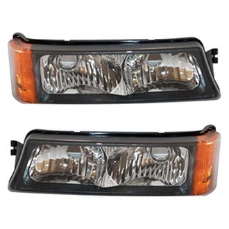 TYC® - Driver and Passenger Side Replacement Turn Signal/Parking Light Set (CAPA Certified)