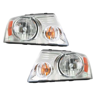 TYC® - Driver and Passenger Side Replacement Headlight Set (CAPA Certified)