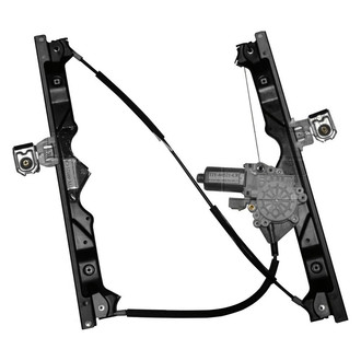 TYC® - Front Driver Side Power Window Regulator and Motor Assembly