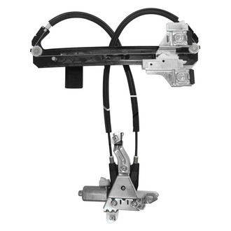 TYC® - Rear Passenger Side Power Window Regulator and Motor Assembly