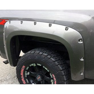 Tyger® - Pocket Bolt-Riveted Style Front and Rear Fender Flares
