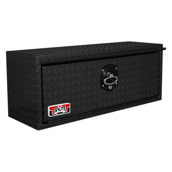 Unique Truck Accessories® - Brute™ HD Standard Single Drop Down Door Underbody Tool Box with Rear Angle
