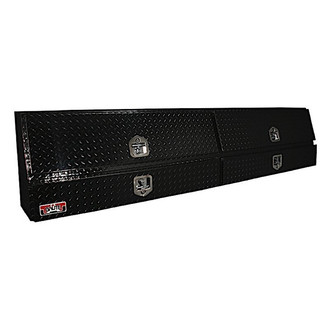 Unique Truck Accessories® - Brute™ Contractor Double Doors Top Mount Tool Box with Bottom Drawers