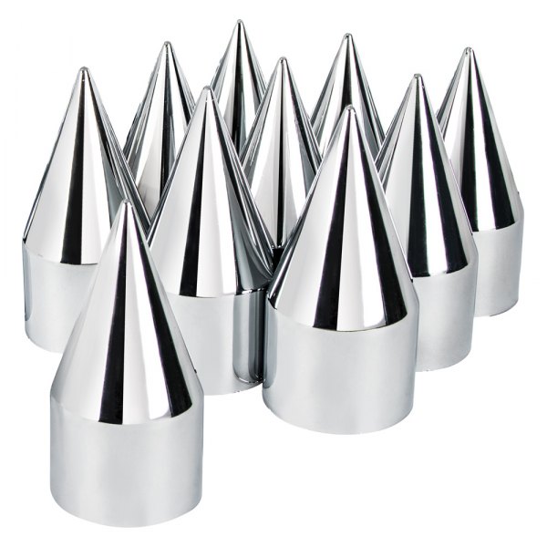 United Pacific® - Chrome Plastic Spike Nut Cover
