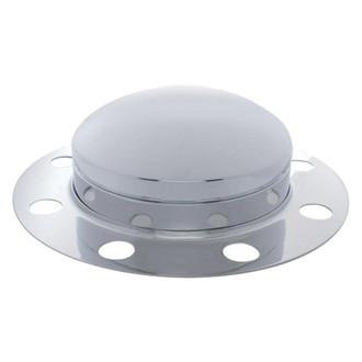 United Pacific® - Chrome Dome Front Axle Cover Kit